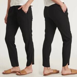Marine Layer Allison Pull On Pant Black Size Small Lightweight Stretch Neutral